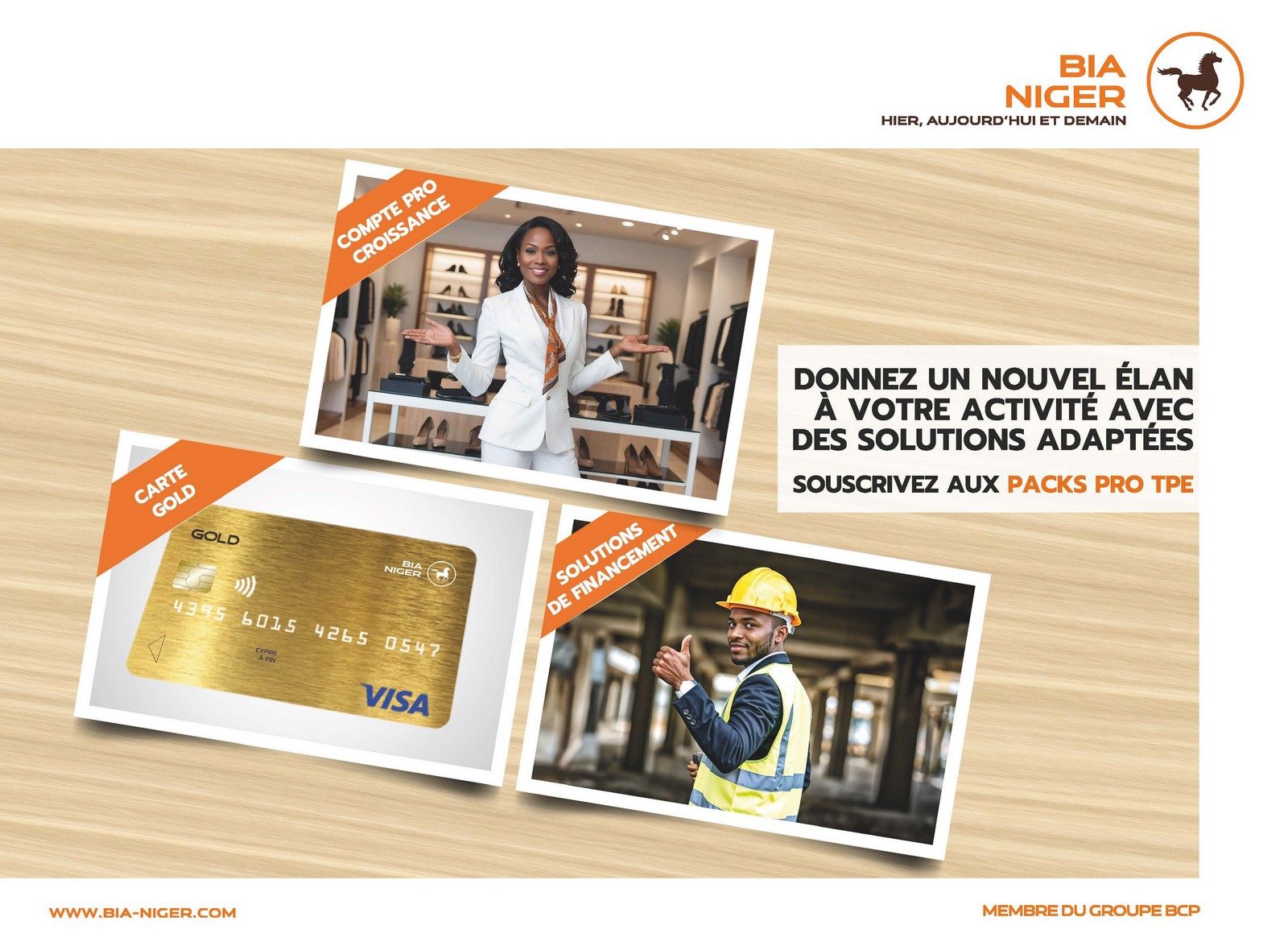 4x3 Packs Pro TPE - BIA Niger